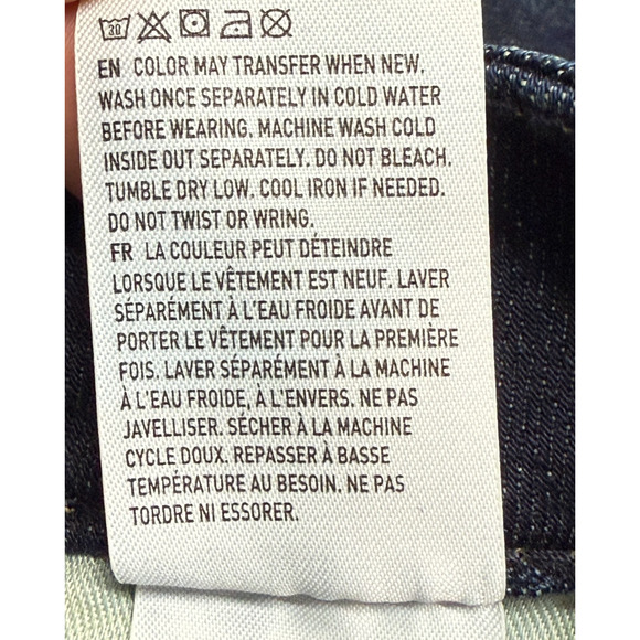 American Eagle Jeans Mens 26X30 Blue Slim Straight Next Level Flex Dark NWT - Picture 9 of 11